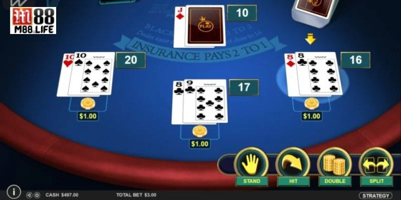 Không khó để người chơi gia nhập bàn cược Casino tại M88.