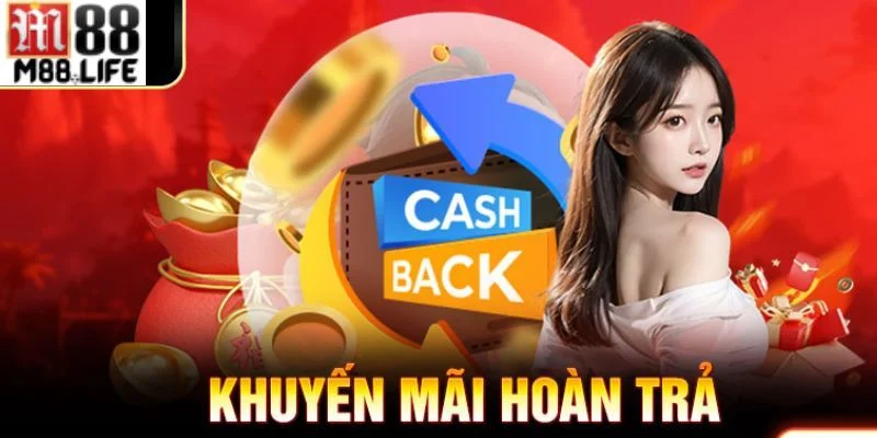 Loạt khuyến mãi hoàn trả cực ấn tượng của nhà cái M88.  