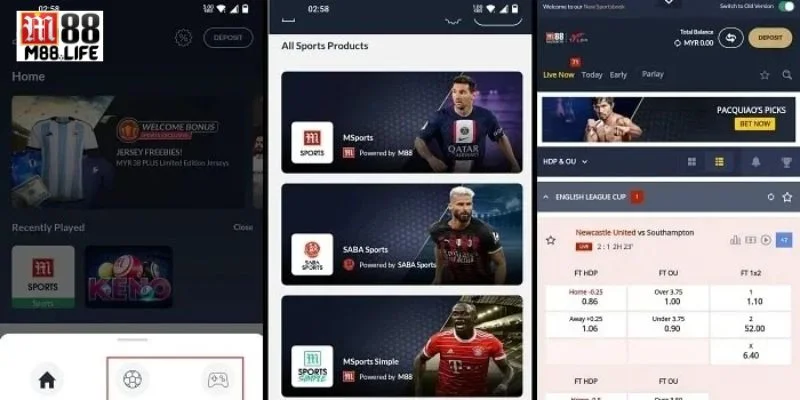Tải app game M88 mới nhất giúp hạn chế tình trạng M88 không vào được.
